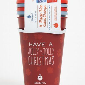 NWT Reusable Plastic Cup Pack Of 4 – Holiday Party Essentials!!